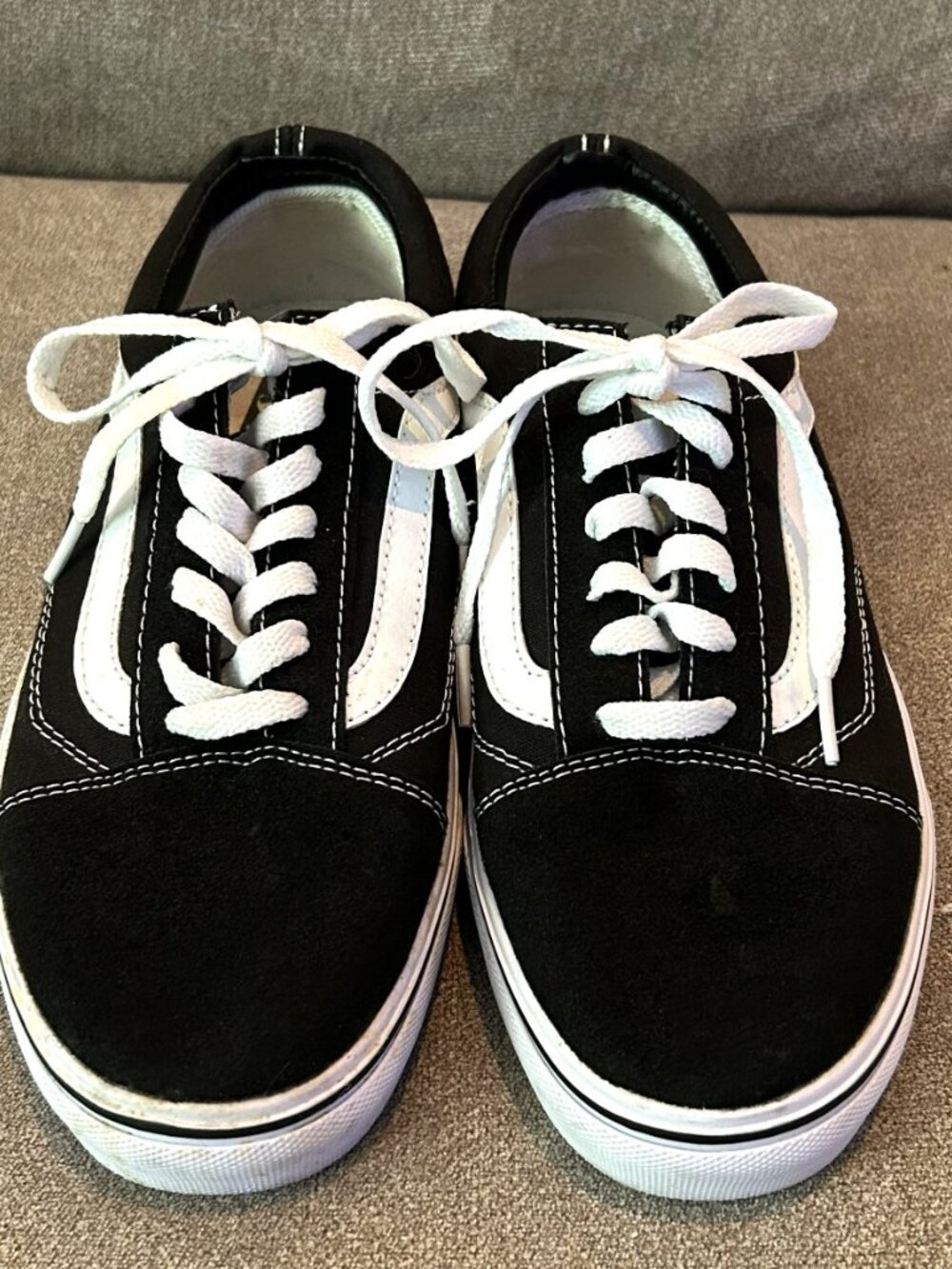 Black Vans Size 7.5 - Tried on but never worn